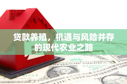 松北贷款养殖，机遇与风险并存的现代农业之路