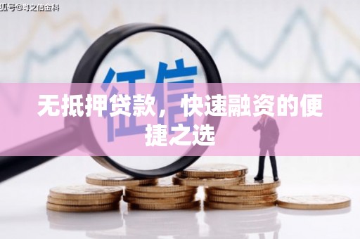松北无抵押贷款，快速融资的便捷之选