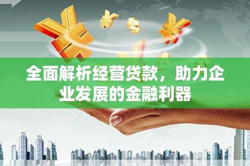 松北全面解析经营贷款，助力企业发展的金融利器