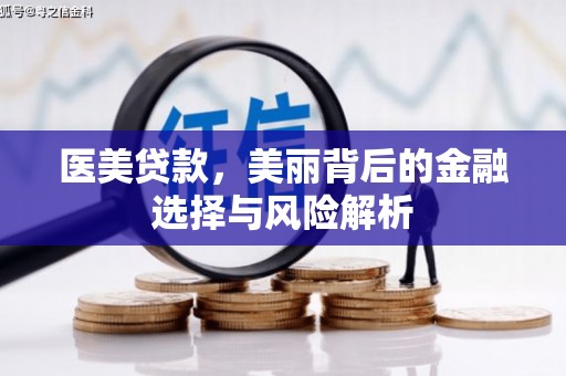 松北医美贷款，美丽背后的金融选择与风险解析