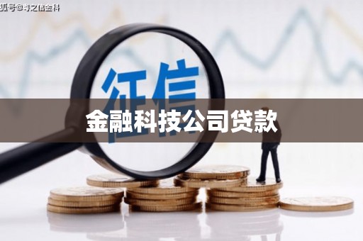 松北金融科技公司贷款