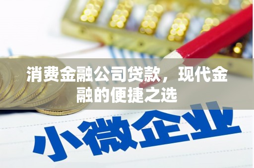 松北消费金融公司贷款，现代金融的便捷之选