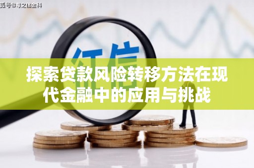 松北探索贷款风险转移方法在现代金融中的应用与挑战