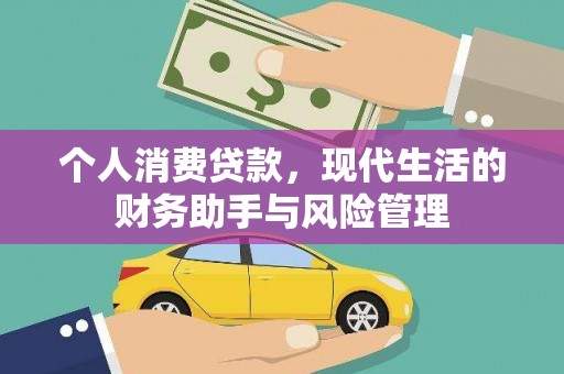 松北个人消费贷款，现代生活的财务助手与风险管理