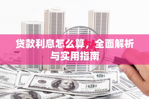 松北贷款利息怎么算，全面解析与实用指南