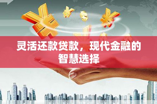 松北灵活还款贷款，现代金融的智慧选择