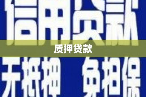 松北质押贷款