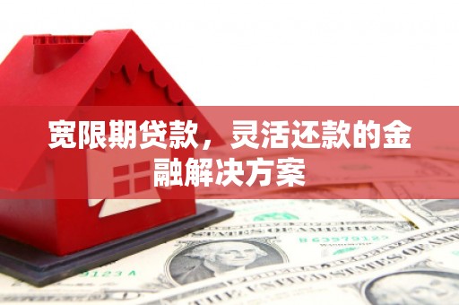 松北宽限期贷款，灵活还款的金融解决方案