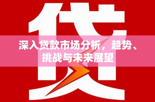 松北深入贷款市场分析，趋势、挑战与未来展望