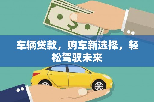 松北车辆贷款，购车新选择，轻松驾驭未来