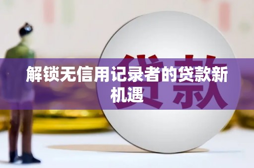 松北解锁无信用记录者的贷款新机遇