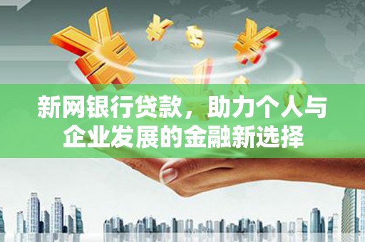 松北新网银行贷款，助力个人与企业发展的金融新选择