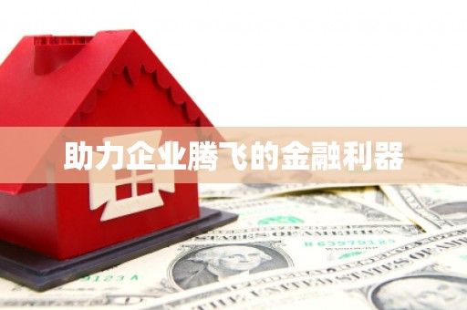 松北助力企业腾飞的金融利器