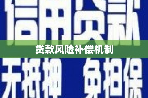 松北贷款风险补偿机制