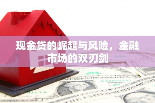 松北现金贷的崛起与风险，金融市场的双刃剑