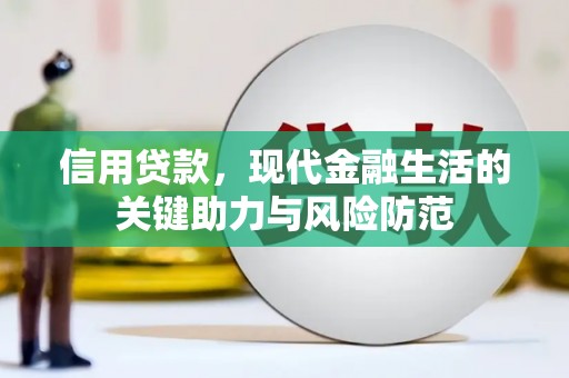 松北信用贷款，现代金融生活的关键助力与风险防范