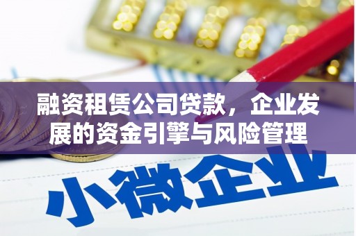 松北融资租赁公司贷款，企业发展的资金引擎与风险管理