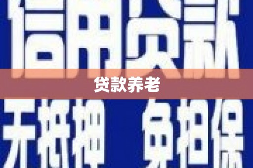 松北贷款养老