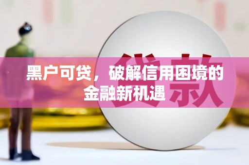 松北黑户可贷，破解信用困境的金融新机遇
