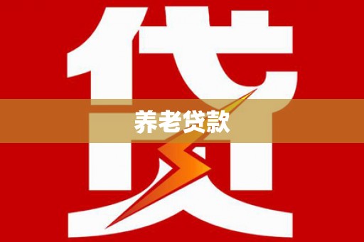 松北养老贷款