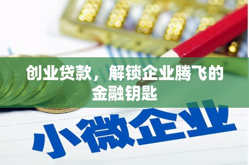松北创业贷款，解锁企业腾飞的金融钥匙
