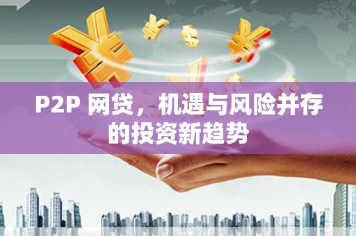 松北P2P 网贷，机遇与风险并存的投资新趋势