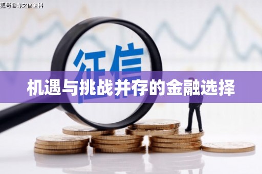 松北机遇与挑战并存的金融选择