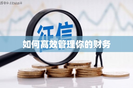 松北如何高效管理你的财务