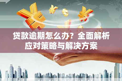 松北贷款逾期怎么办？全面解析应对策略与解决方案