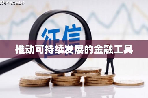 松北推动可持续发展的金融工具