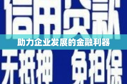 松北助力企业发展的金融利器