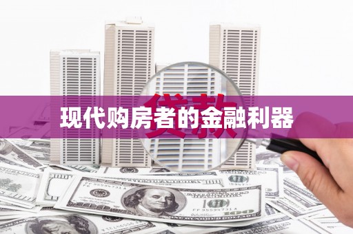 松北现代购房者的金融利器