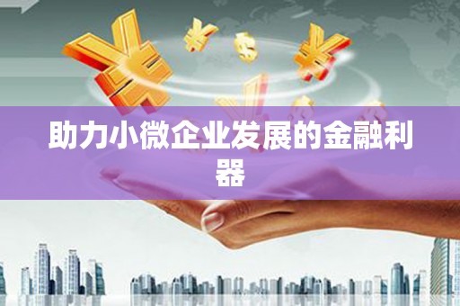 松北助力小微企业发展的金融利器