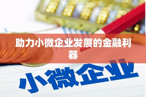 松北助力小微企业发展的金融利器